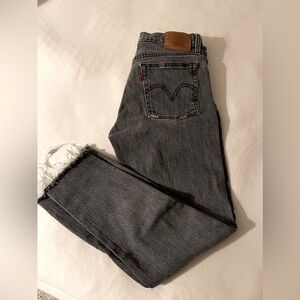 Levi’s Wedgie Straight 27x34 Grey